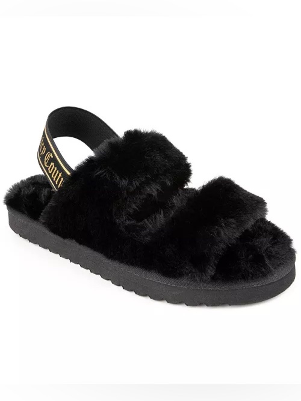 Juicy Couture Faux Fur Slippers